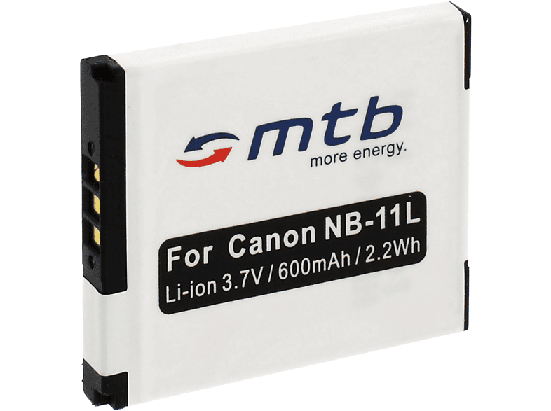 MORE BAT-351 600 MTB Akku, Li-Ion, ENERGY NB-11L mAh