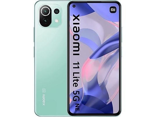 Móvil - XIAOMI 11 Lite 5G NE, Verde Menta, 128 GB, 6 GB RAM, 6,55 ", Qualcomm® Snapdragon 778G, 4250 mAh, Android