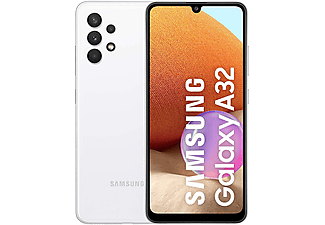 Móvil - SAMSUNG Galaxy A32, Blanco, 128 GB, 6,4 ", Mediatek Helio G80, Android