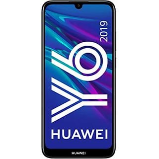 Móvil - HUAWEI Y6 2019, Negro, 32 GB, 2 GB RAM, 6,09 ", MTK MT6761, 3020 mAh, Android