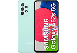 Móvil - SAMSUNG GALAXY A52s, Verde Menta, 128 GB, 6,5 ", Qualcomm Snapdragon 778G, Android