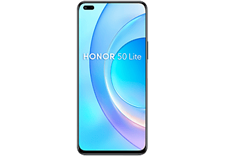 Móvil - HONOR 50 Lite, Negro, 128 GB, 6,67 ", Qualcomm SDM662, Android