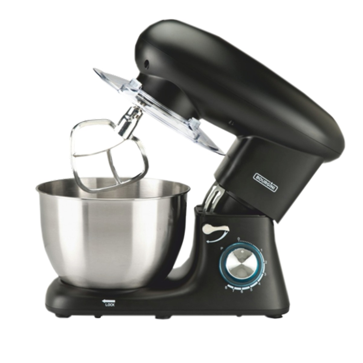 Amasadora | BOURGINI PRO Kitchen Chef Plus 5.52l, 1400 W, Negra ...