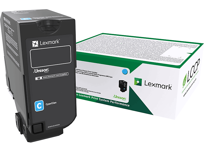 LEXMARK 74C2HCE, 74C0H20 Toner cyan (74C2HC0)