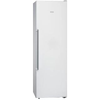 Congelador vertical - SIEMENS GS36NAWEP, 242 l, 186 cm, Blanco