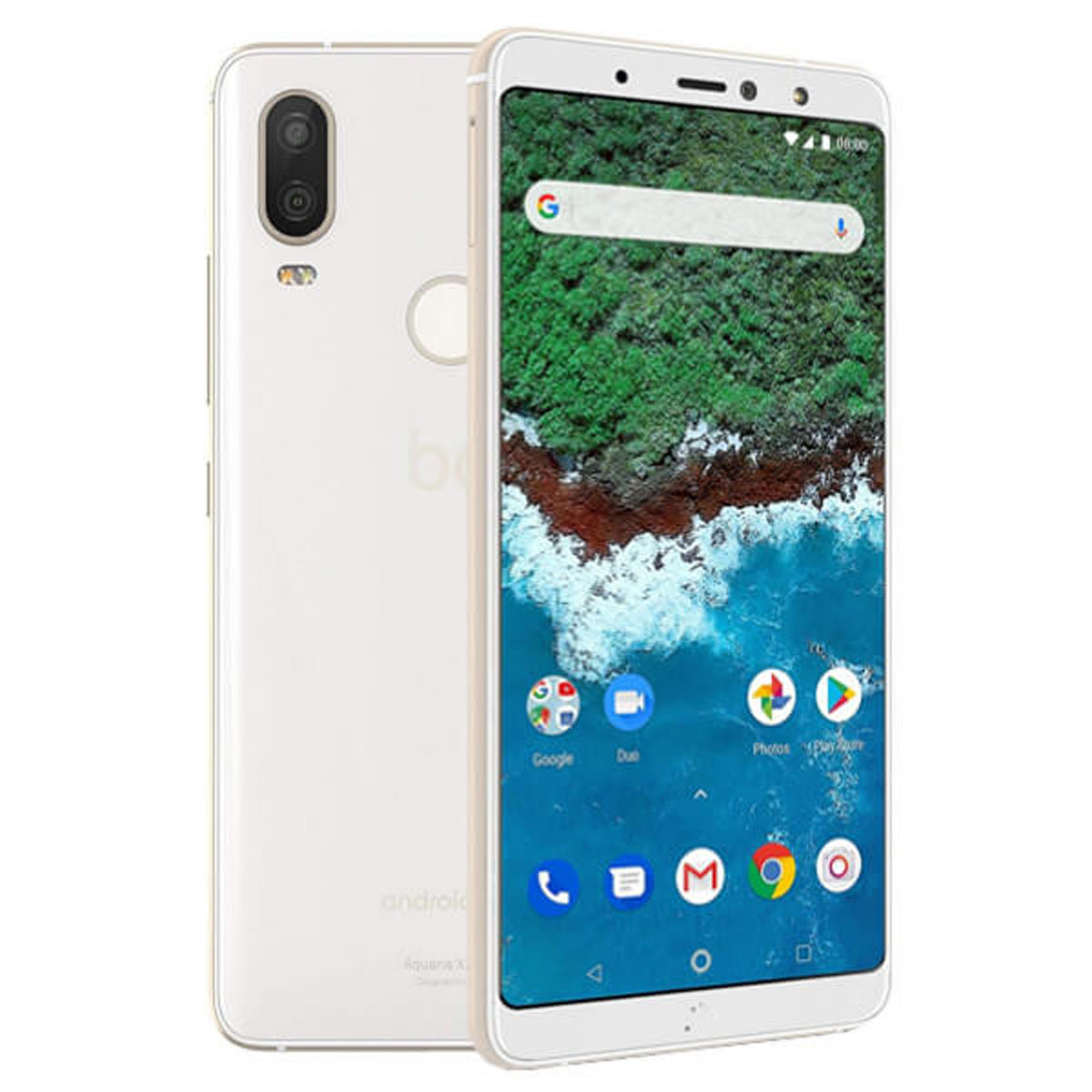 Móvil - BQ Aquaris X2 Pro BQ, Blanco, 64 GB, 4 GB, 5,65 ", Qualcomm Snapdragon 660 (8 x 2,2 GHz)