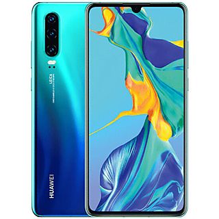 Móvil - HUAWEI ELE-L29, Azul, 128 GB, 6 GB RAM, 6,1 ", HiSilicon Kirin 980 (7 nm); CPU Octa-core (2x2.6 GHz Cortex-A76 & 2x1.92 GHz Cortex-A76 & 4x1.8 GHz Cortex-A55); GPU Mali-G76 MP10, Android