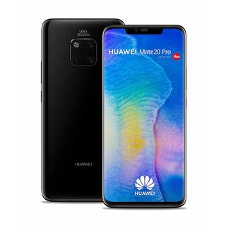 Móvil - HUAWEI Mate 20 Pro, Negro, 128 GB, 6 GB RAM, 6,39 ", HiSilicon Kirin 980 (2x2,6 GHz Cortex-A76, 2x1,92 GHz Cortex-A76, 4x1,8 GHz Cortex-A55), Android Pie 9.0