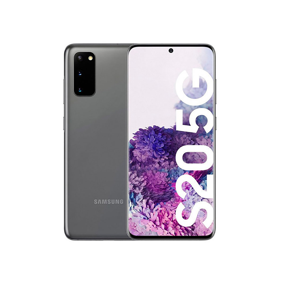 Móvil - Galaxy S20 5G SAMSUNG, Gris, 128 GB, 12 GB, 6,2 ", Exynos 990 (7 nm+); CPU: Octa-core (2x2.73 GHz Mongoose M5 & 2x2.50 GHz Cortex-A76 & 4x2.0 GHz Cortex-A55); GPU: Mali-G77 MP11