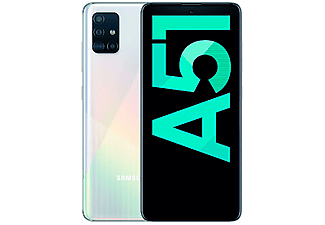 Móvil - Galaxy A51 SAMSUNG, Blanco, 128 GB, 4 GB, 6,5 