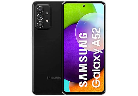 Móvil  - Galaxy A52 SAMSUNG, Negro, 128 GB, 6 GB, 6,5 ", Qualcomm Snapdragon 750G (8 nm)