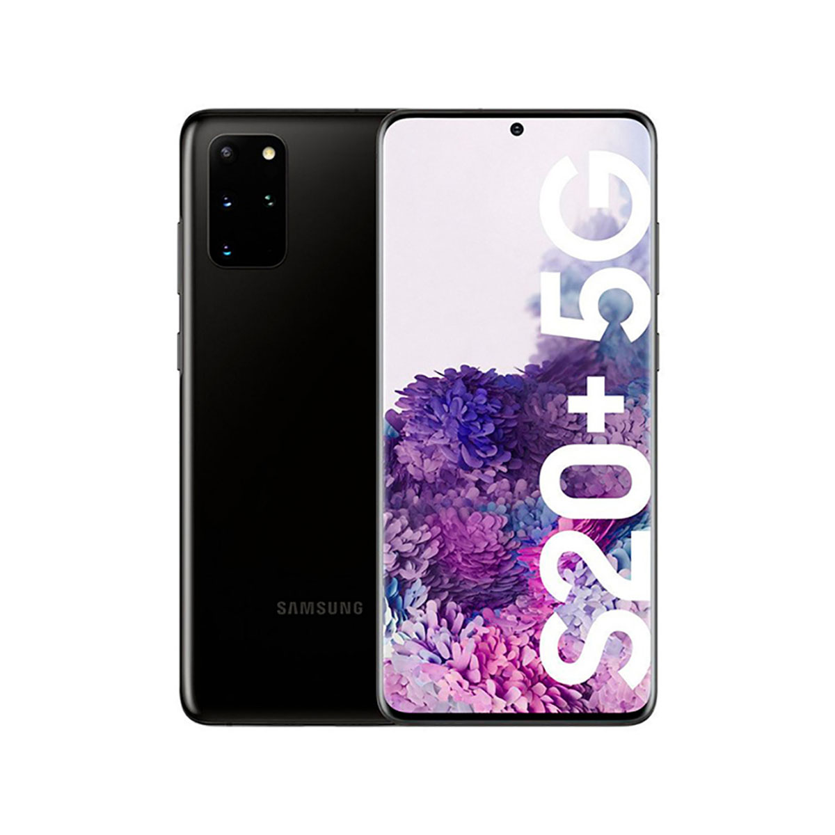 Móvil - Galaxy S20+ SAMSUNG, Negro, 128 GB, 12 GB, 6,7 ", Exynos 990 (7 nm+)
