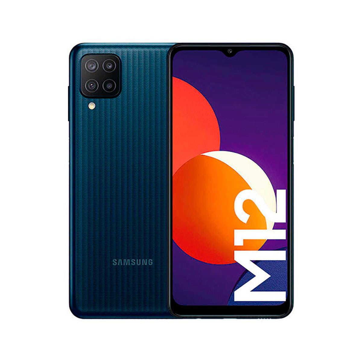 Móvil - Galaxy M12 SAMSUNG, Negro, 128 GB, 4 GB, 6,5 ", HD+, Exynos 850 (8nm) 5000 mAhmAh