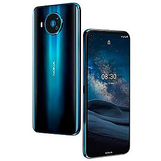 Móvil - NOKIA Nokia 8.3, Azul, 64 GB, 6 GB RAM, 6,81 ", Full HD+, Qualcomm Snapdragon 765G (7 nm), 4500 mAh, Android 10