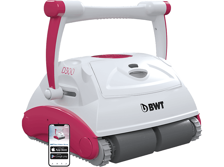BWT BWT Poolroboter D300 Plus mit App-Steuerung Poolroboter
