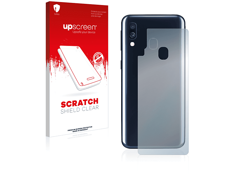 UPSCREEN Kratzschutz klare A40) Samsung Galaxy Schutzfolie(für