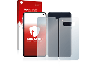 UPSCREEN Kratzschutz klare Schutzfolie(für Samsung Galaxy S10e (Display+Rückseite))