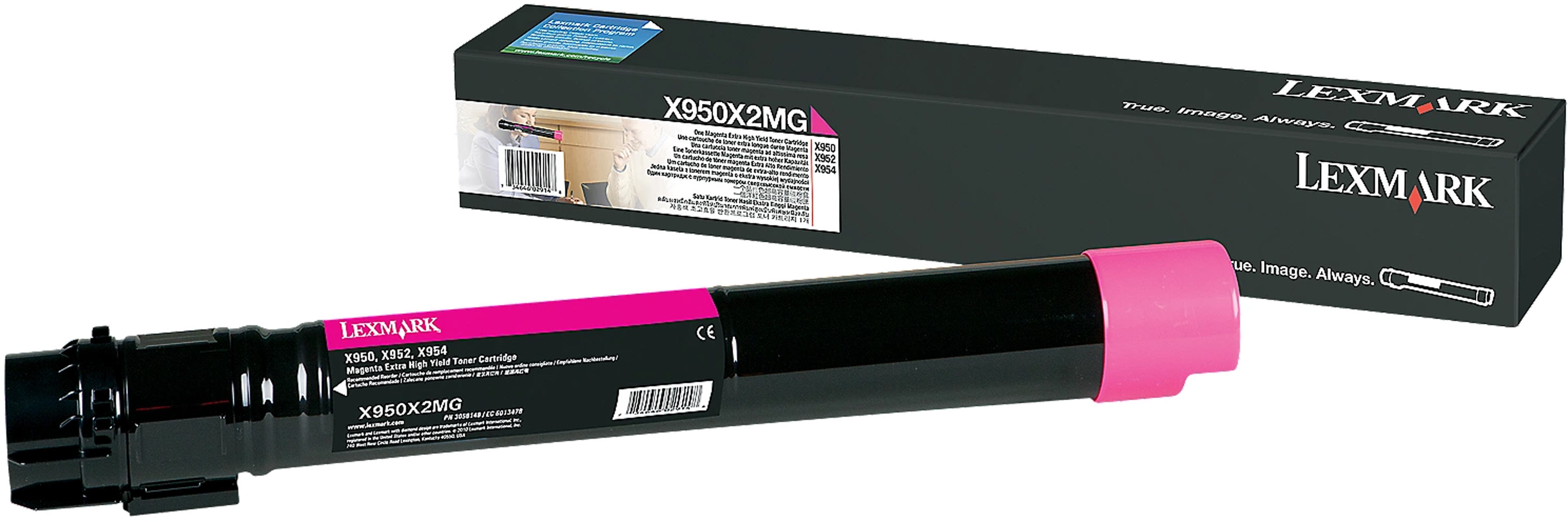 X950X2MG Toner LEXMARK magenta (X950X2MG)