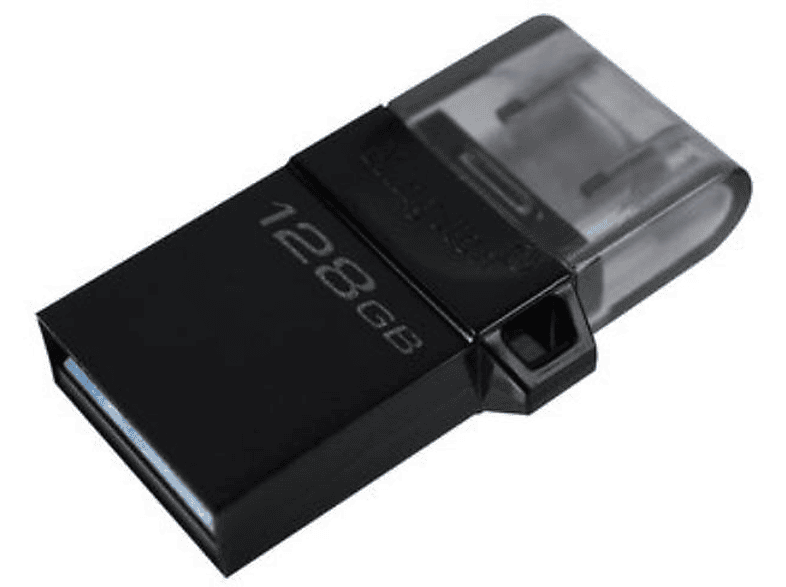 KINGSTON DTDUO3G2/128GB USB Stick (Schwarz, 128 GB)