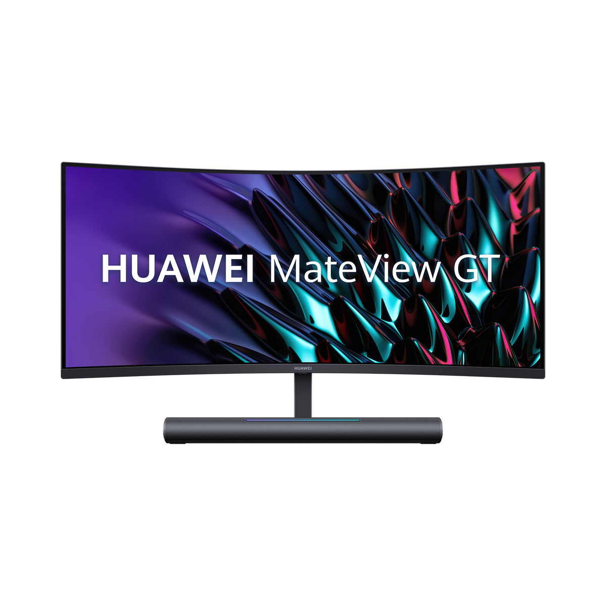 Monitor gaming - 53060216 HUAWEI, 34 ", WQHD, 4 ms, 2 x HDMI (2.0), 1 x DP (1.4), 1 x USB-C, 1 x USB-C (carga), Audio, Negro