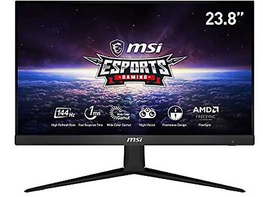 Monitor gaming - MSI 9S6-3EA21T-001, 24 ", Full-HD, 1 ms, Negro