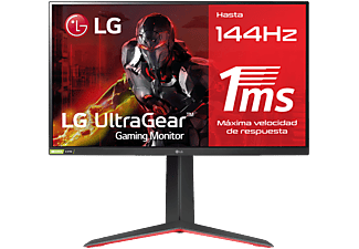 Monitor gaming - LG ELECTRONICS, 27 ", QHD, 1 ms, 2x HDMI 1.4, Negro