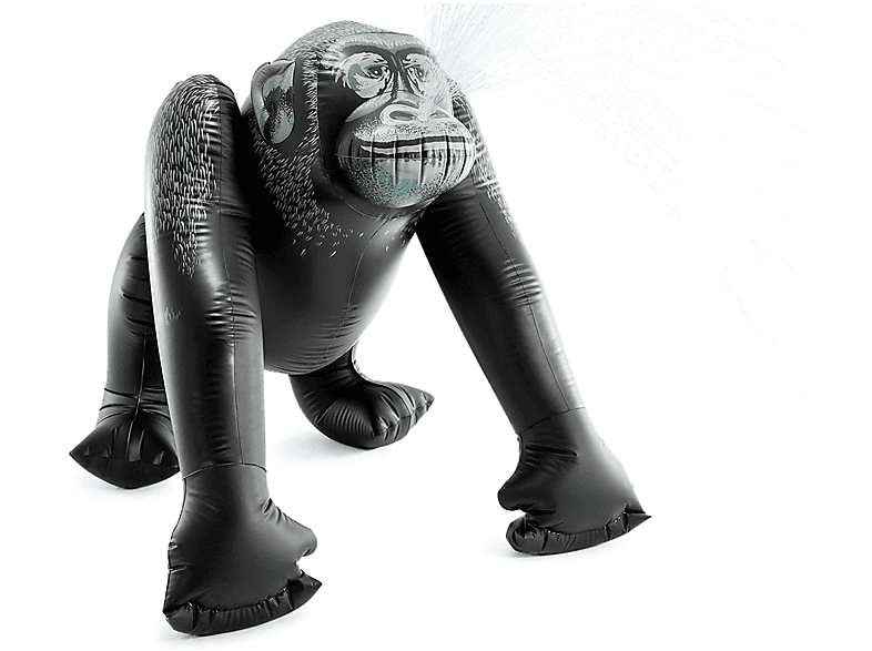Giant Wasserspielzeug, (170x170x185cm) Gorilla - Sprinkler INTEX schwarz