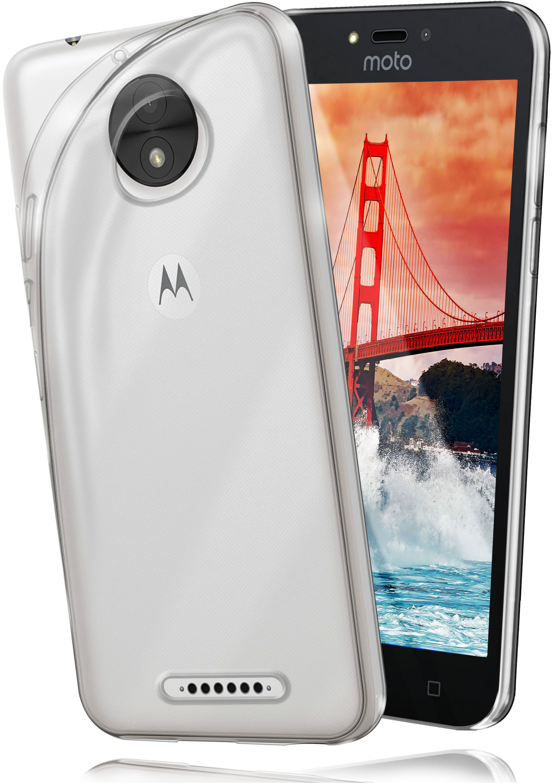 MOEX Aero Case, Moto Backcover, C, Crystal-Clear Motorola