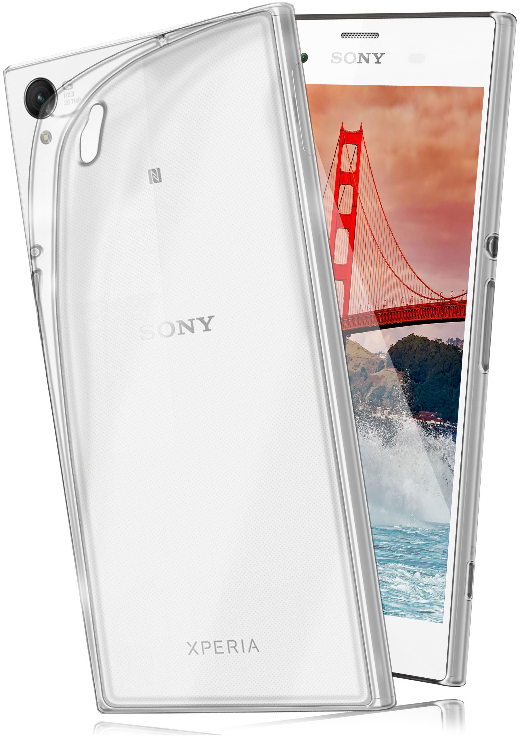 MOEX Aero Case, Sony, Xperia Plus, Z3 Crystal-Clear Backcover