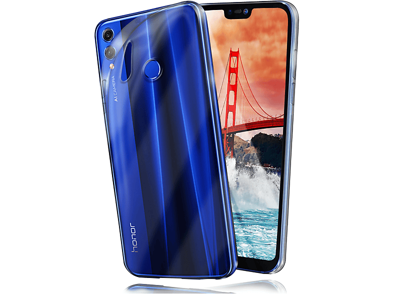 Honor Huawei, Case, MOEX 8X, Aero Backcover, Crystal-Clear
