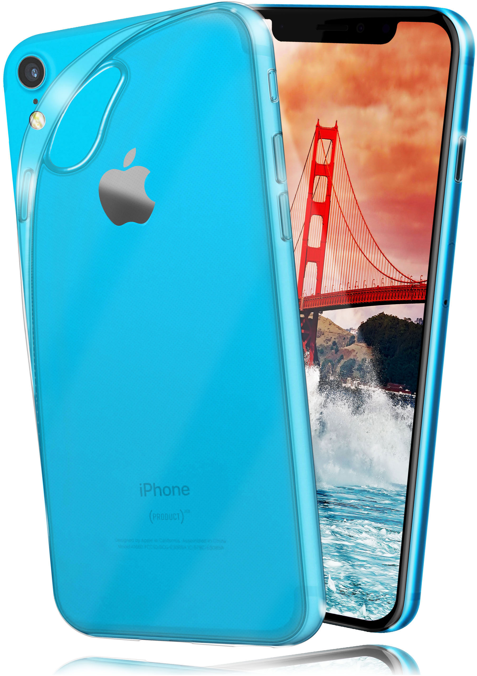 Crystal-Clear Case, iPhone Apple, Backcover, XR, MOEX Aero