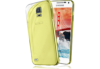 MOEX Aero Case, Backcover, Samsung, Galaxy S5 Mini, Acid-Yellow