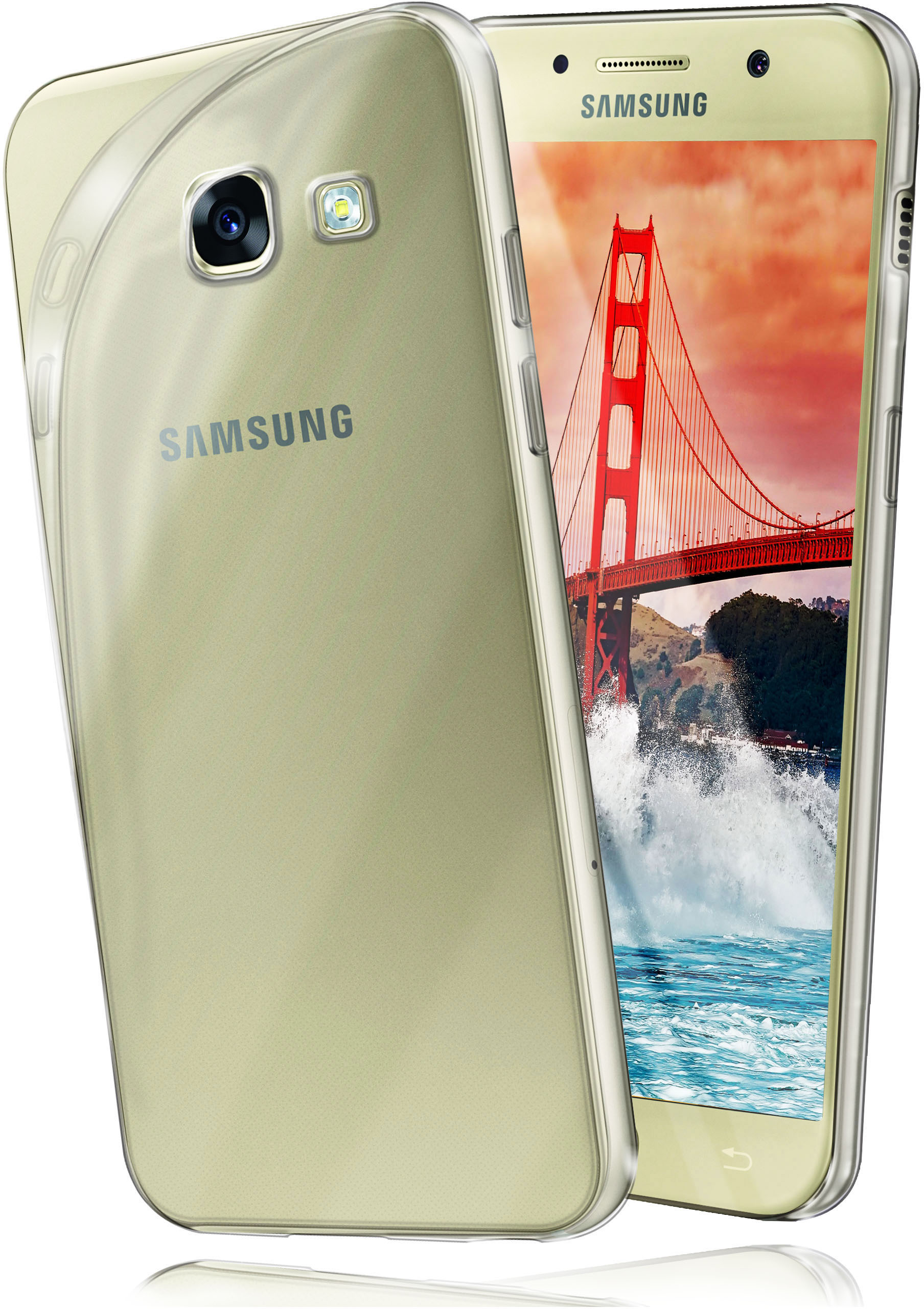 MOEX Aero Case, Galaxy (2017), A5 Samsung, Backcover, Crystal-Clear