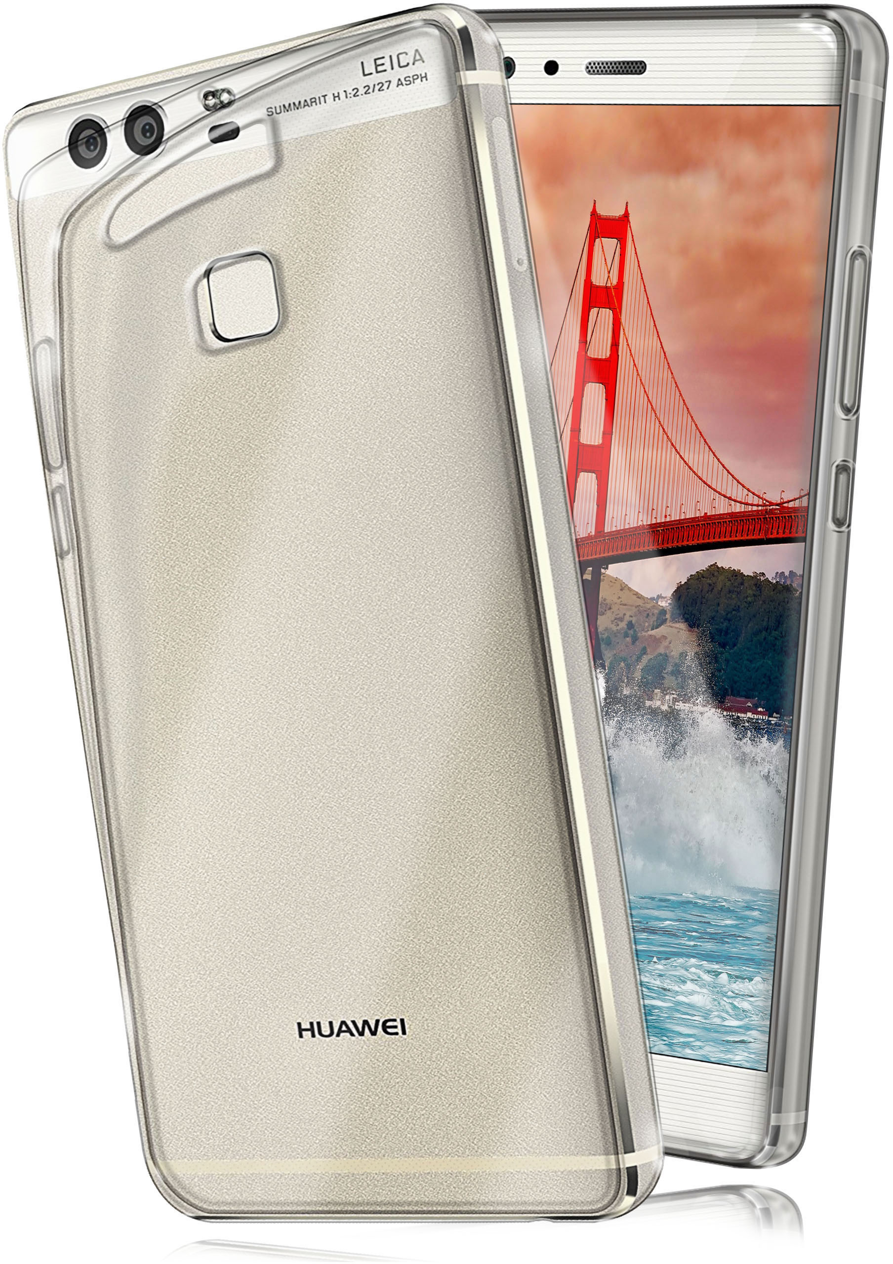 Huawei, Aero Crystal-Clear Backcover, P9, Case, MOEX