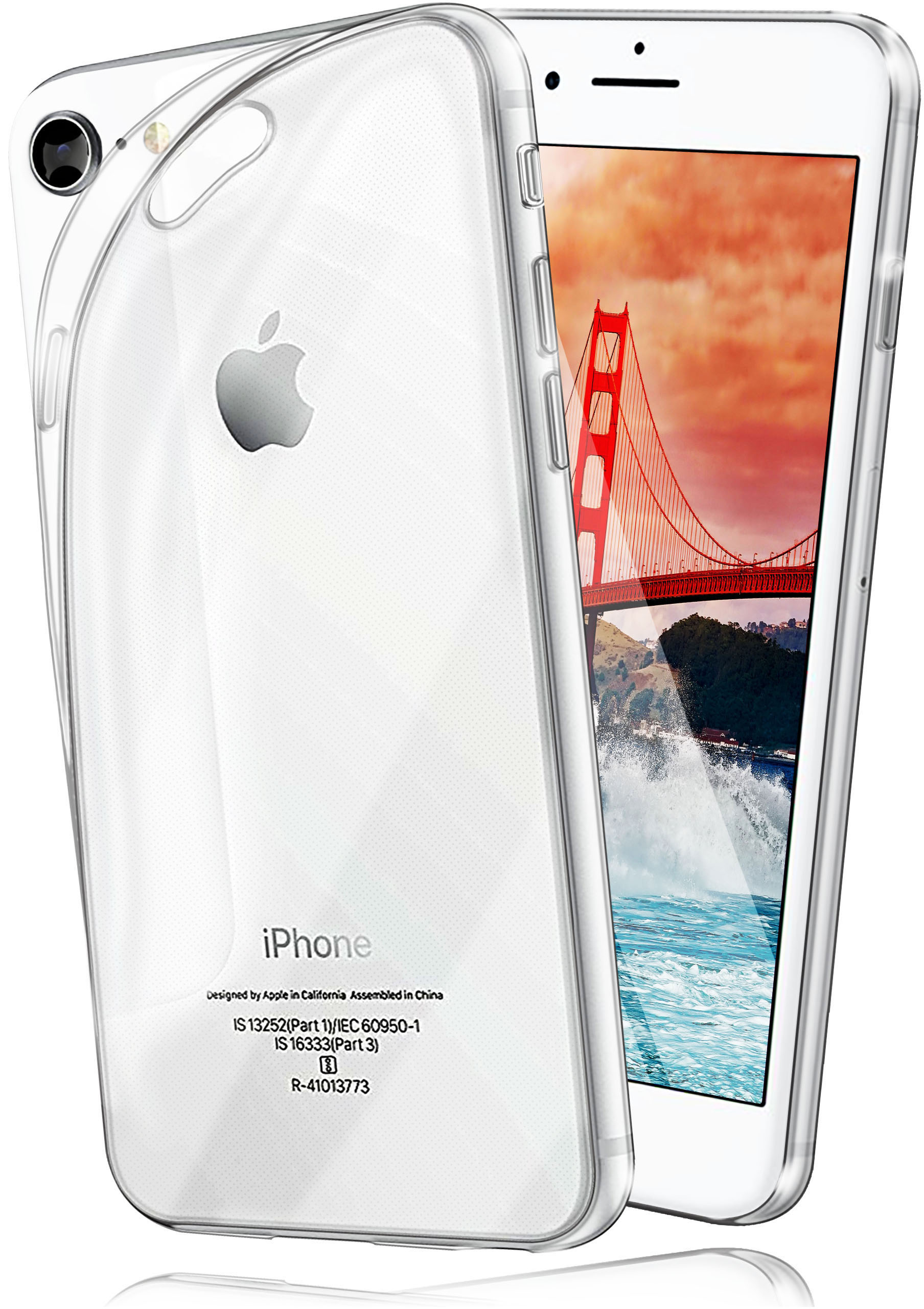 Apple, Backcover, iPhone 8, iPhone / MOEX Aero Crystal-Clear 7 Case,