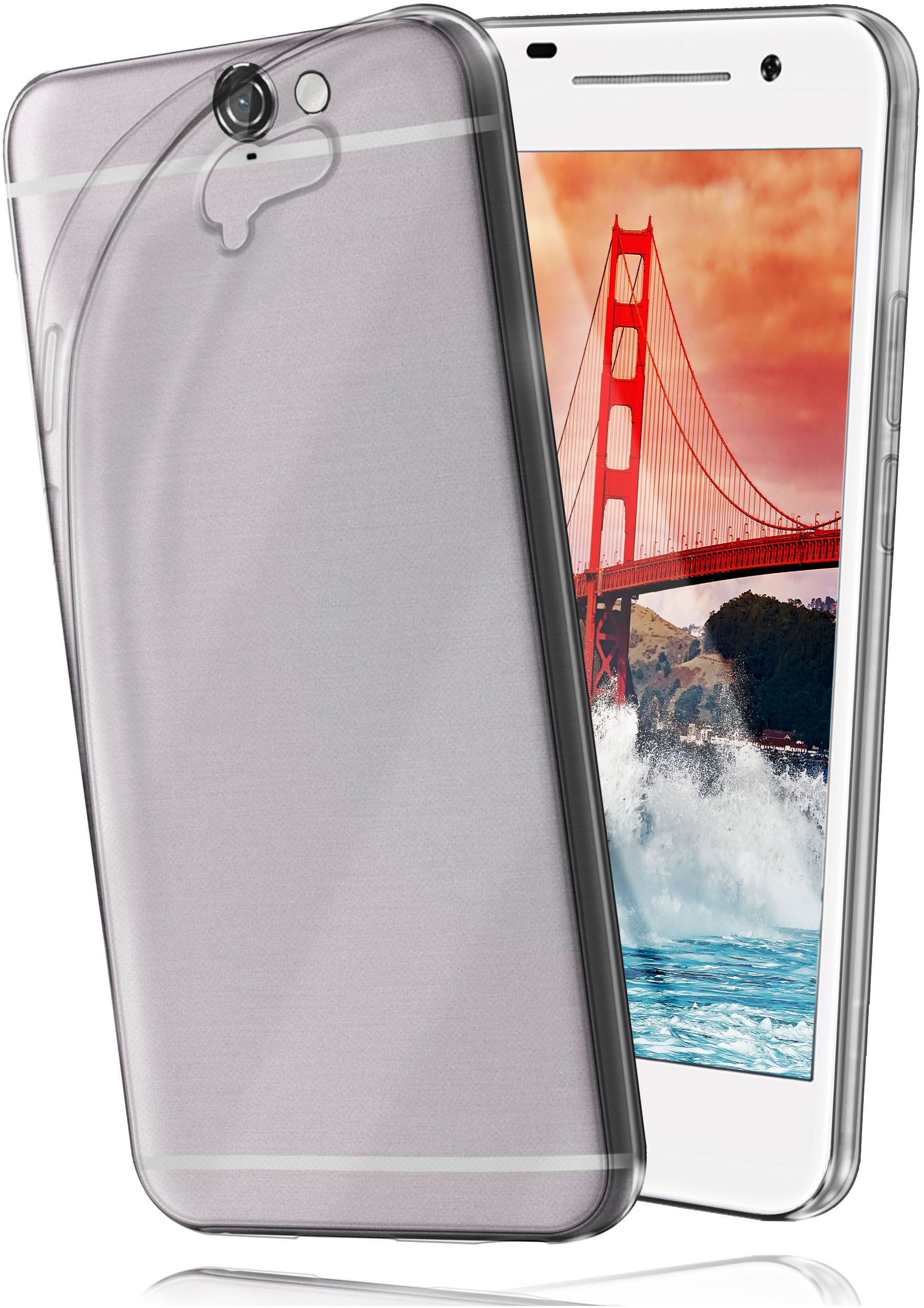 Crystal-Clear MOEX Backcover, HTC, Aero One Case, A9,