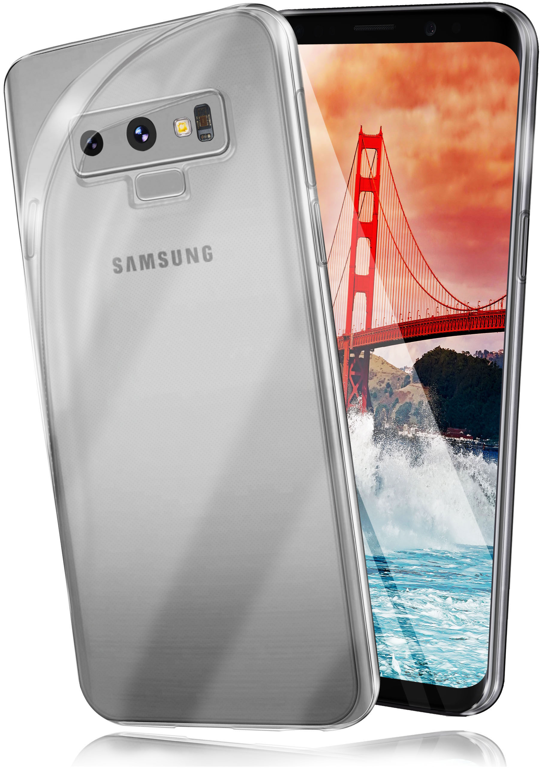 Note Backcover, Crystal-Clear Case, Samsung, 9, Galaxy MOEX Aero