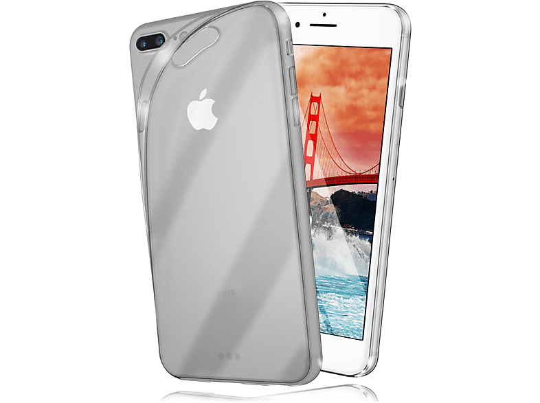 MOEX Aero Case, Backcover, Apple, iPhone 7 Plus / iPhone 8 Plus, Crystal-Clear