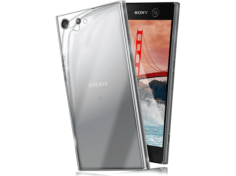 Case, Xperia Aero Backcover, Sony, Crystal-Clear M5, MOEX
