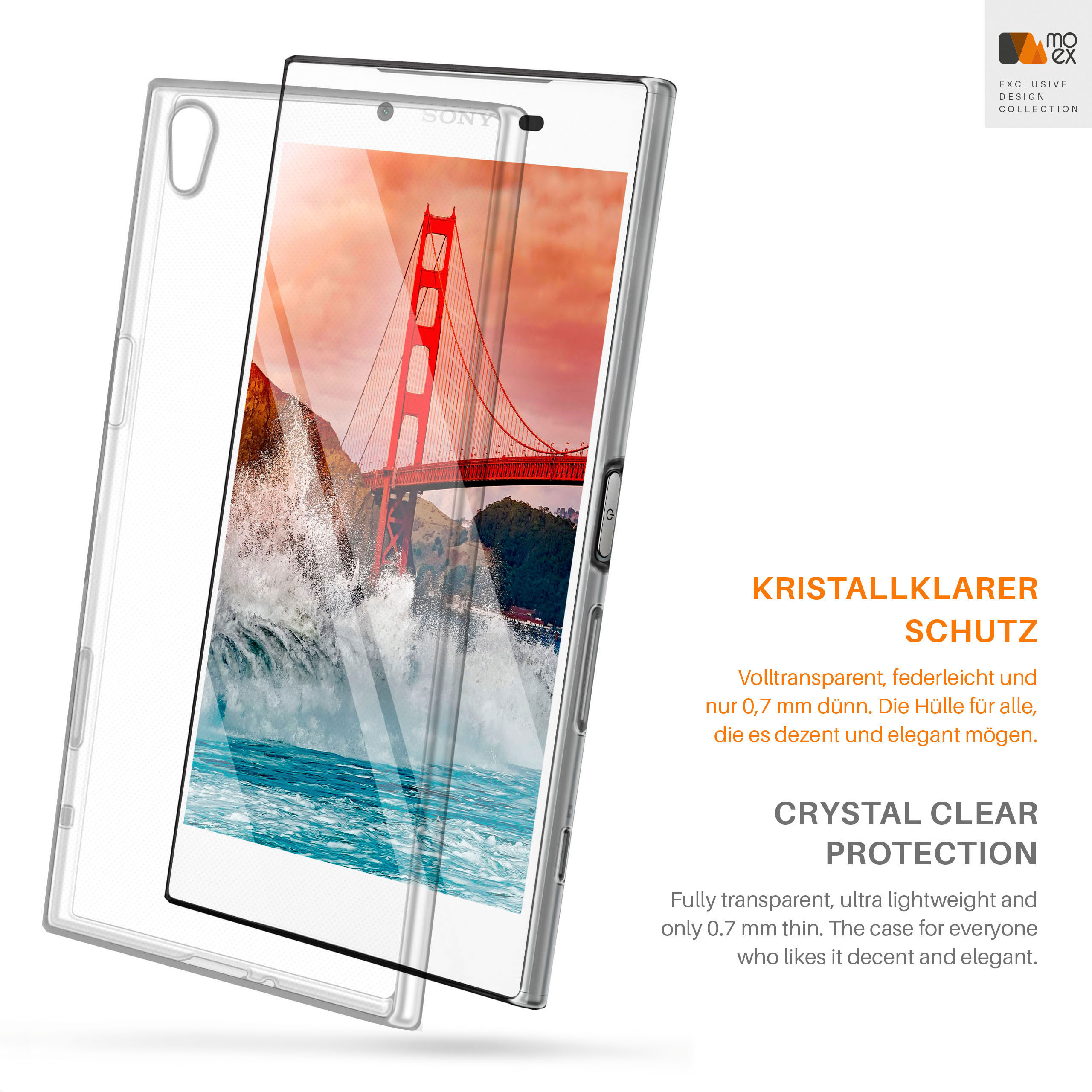 MOEX Aero Premium, Crystal-Clear Z5 Sony, Xperia Case, Backcover