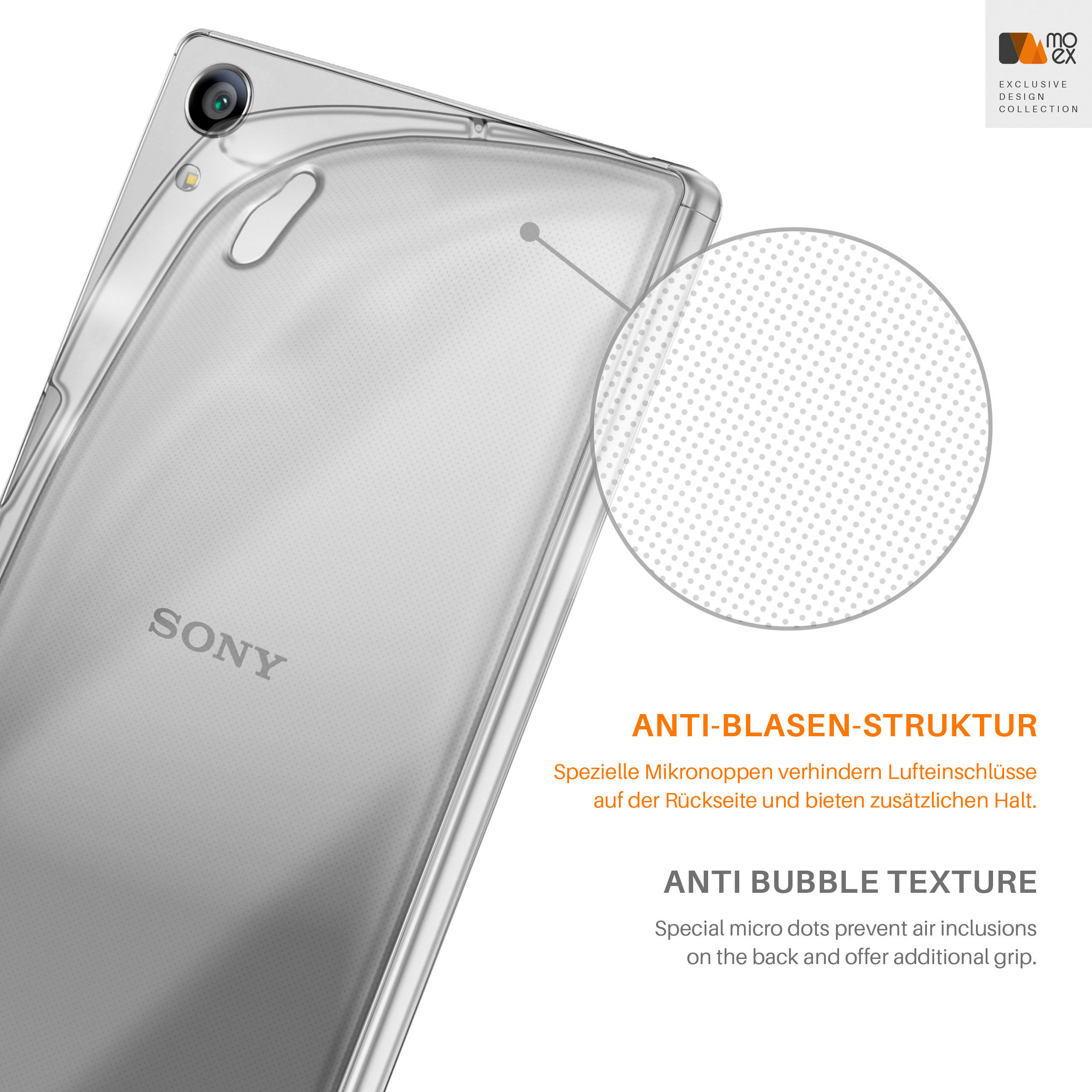 MOEX Backcover, Aero Case, Z5 Crystal-Clear Sony, Premium, Xperia