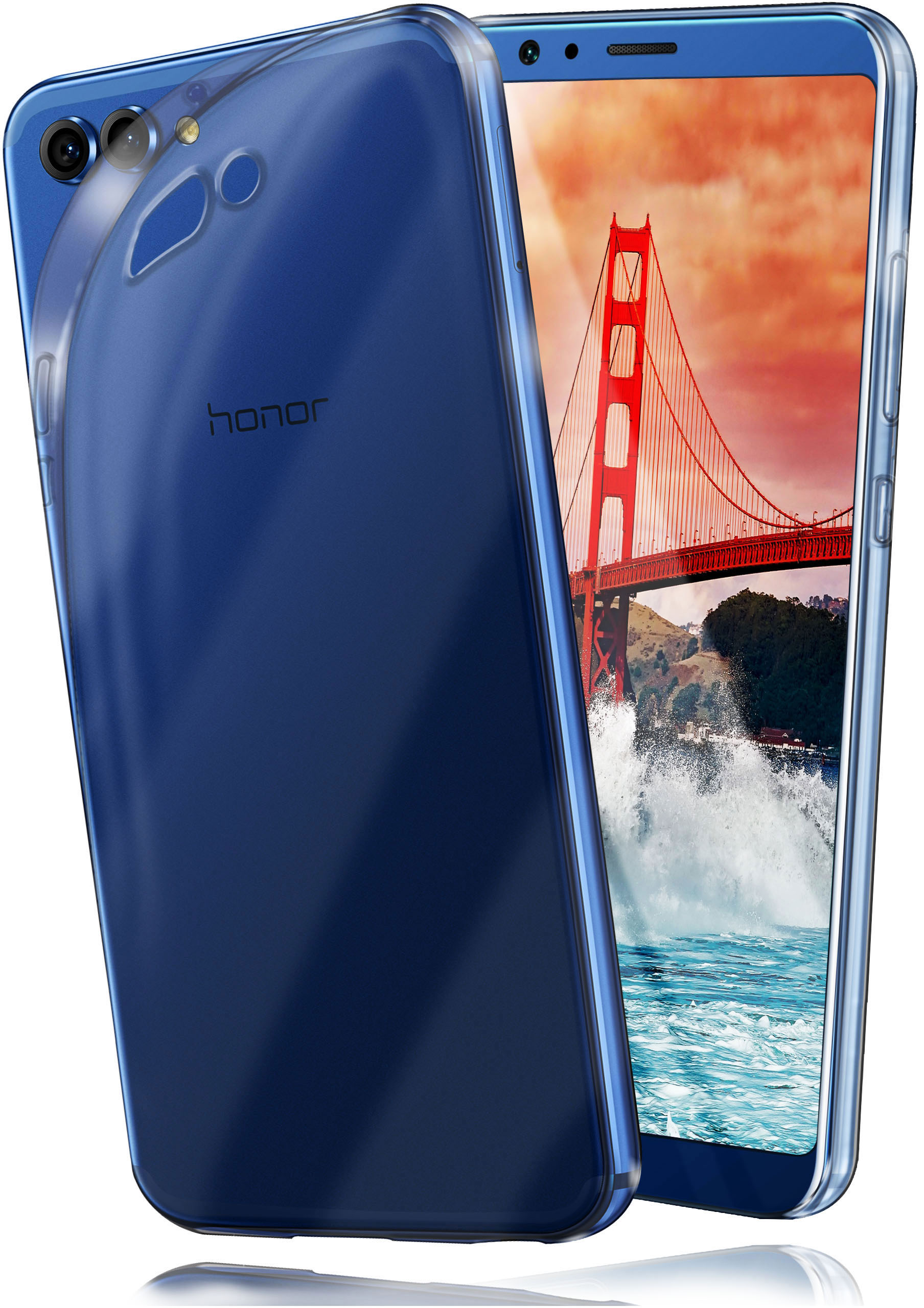 MOEX Aero Honor Huawei, Crystal-Clear Case, Backcover, 10, View