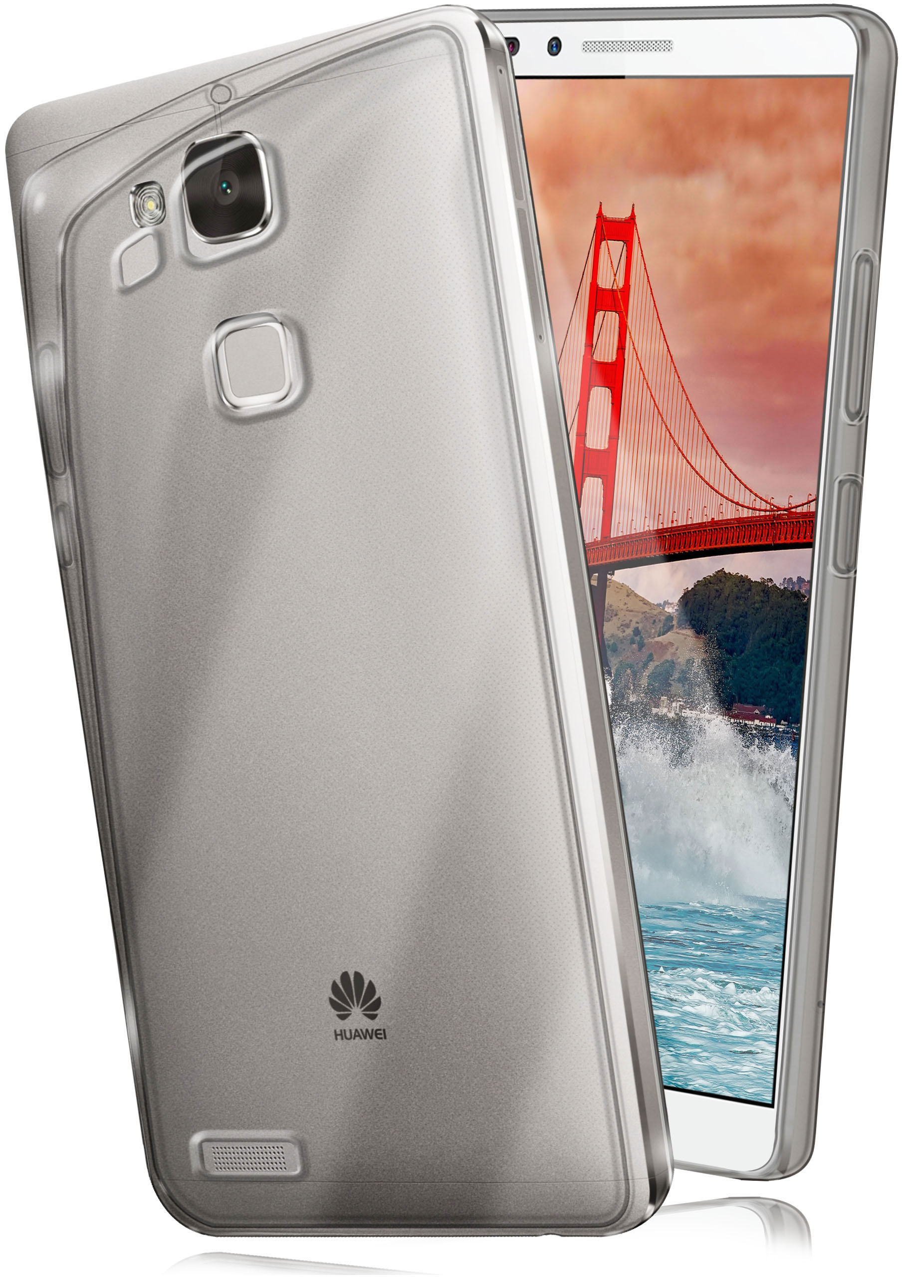 MOEX Aero Backcover, Huawei, Ascend Crystal-Clear Case, 7, Mate