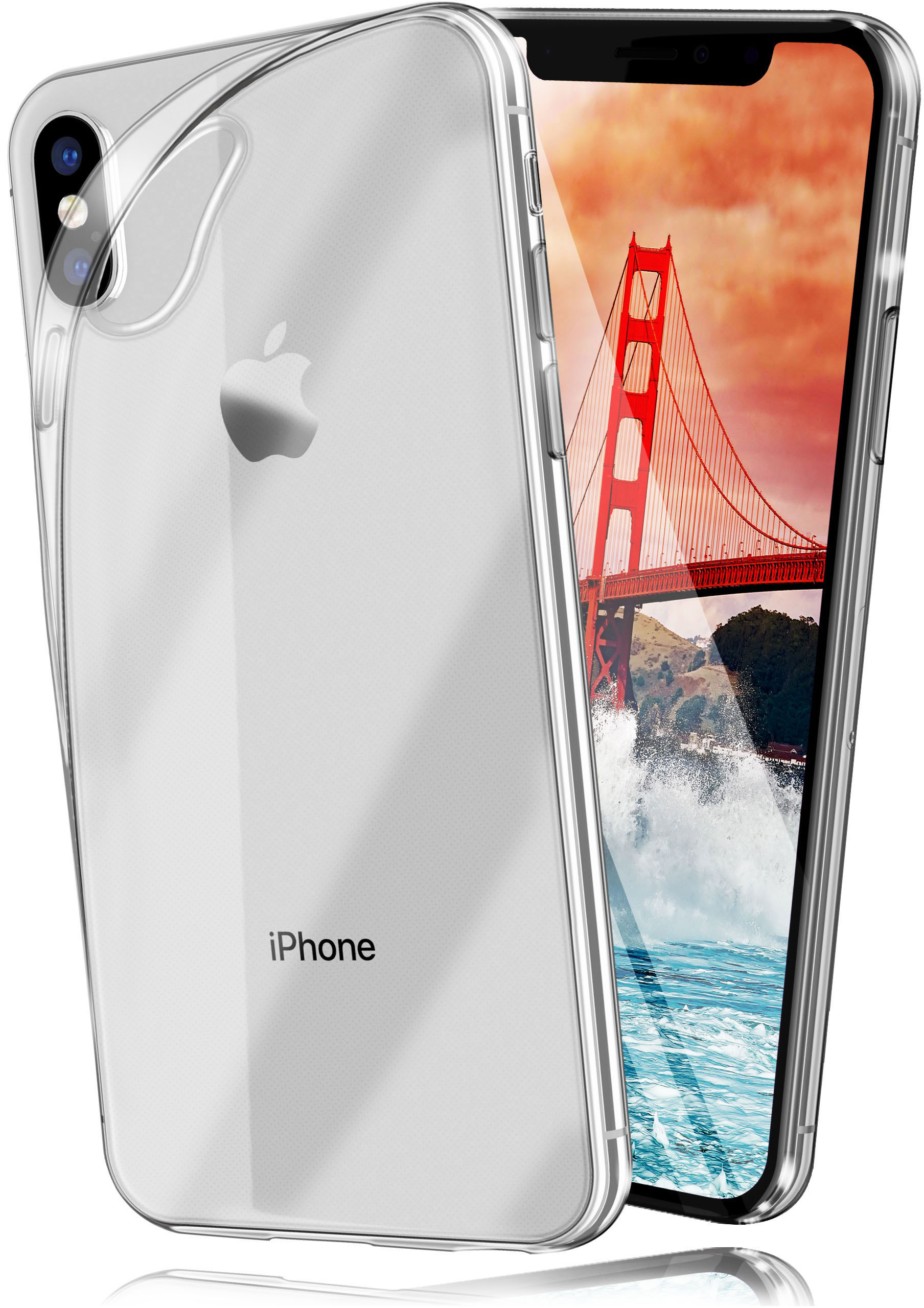 MOEX Aero Case, iPhone Backcover, Apple, X Crystal-Clear iPhone / XS