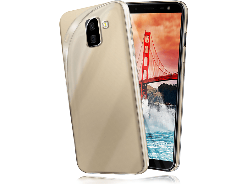 MOEX Aero Backcover, Galaxy Samsung, Crystal-Clear Plus, Case, J6