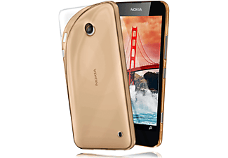 MOEX Aero Case, Backcover, Nokia, Lumia 520/525, Chrome-Gold
