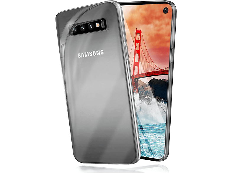 Case, Aero Samsung, Crystal-Clear S10, Galaxy Backcover, MOEX