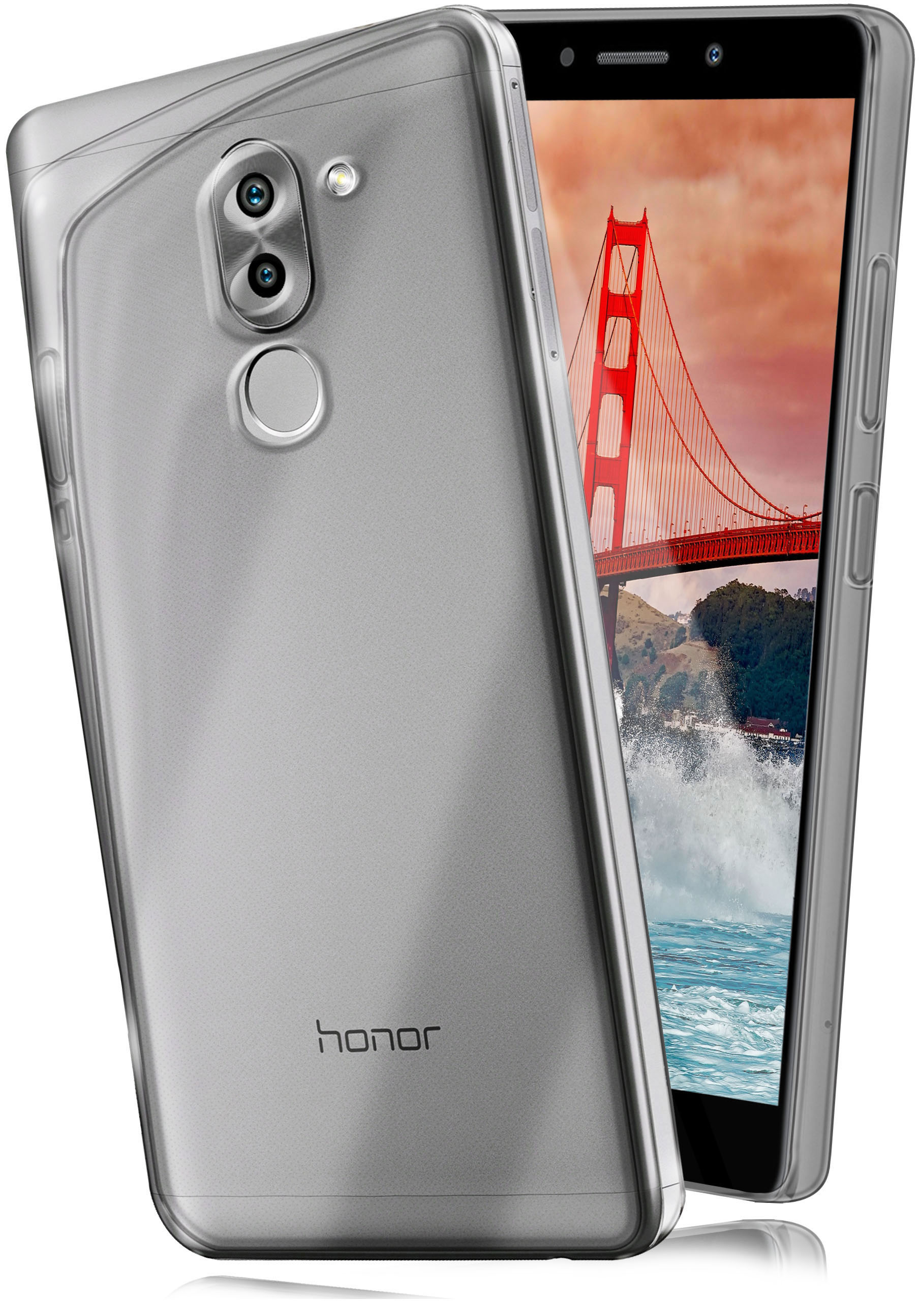 GR5 (2017), Honor6X Case, MOEX Crystal-Clear Backcover, Aero Huawei, /
