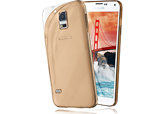MOEX Aero Case, Backcover, Samsung, Galaxy S5 / S5 Neo, Chrome-Gold