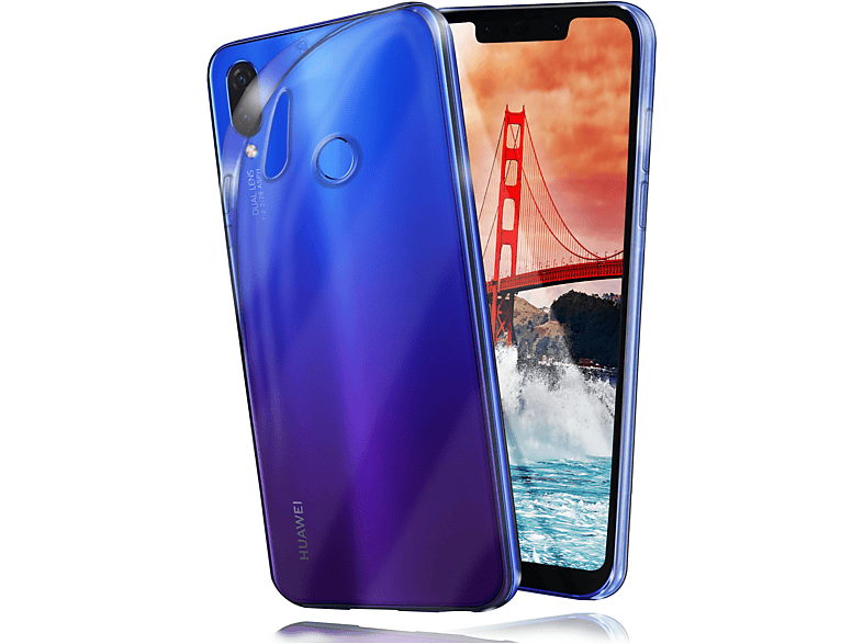 MOEX Aero smart Huawei, P Backcover, Crystal-Clear Case, 2019,